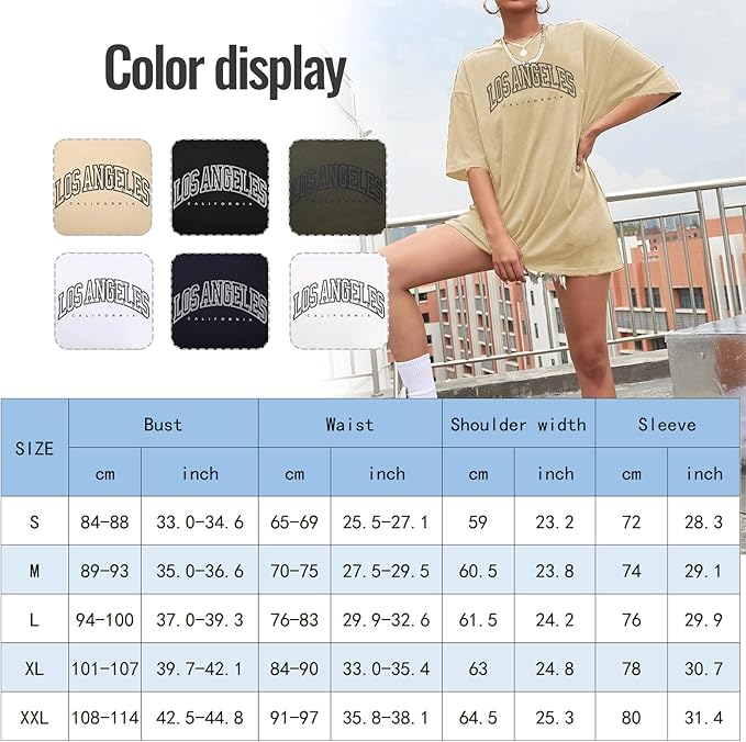LVWQ Women’s Summer T-Shirts – Loose Fit Casual Tops, Lightweight Fashion Short Sleeve Tees for Daily Wear